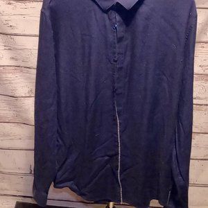 XL Calvin Klein Long Sleeve Button Down